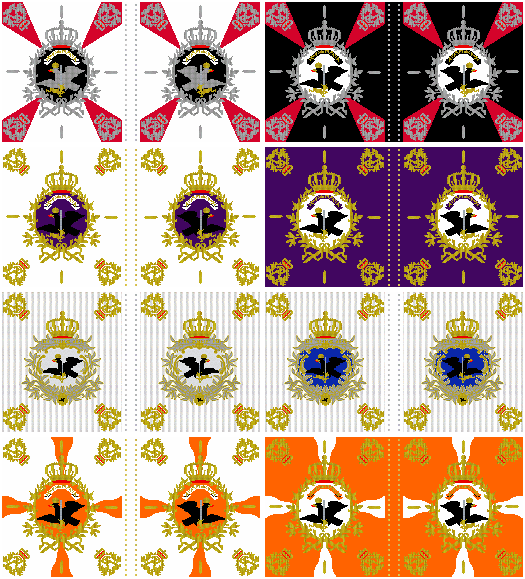 Prussia Line Infantry Flags Pre 1806 - 4