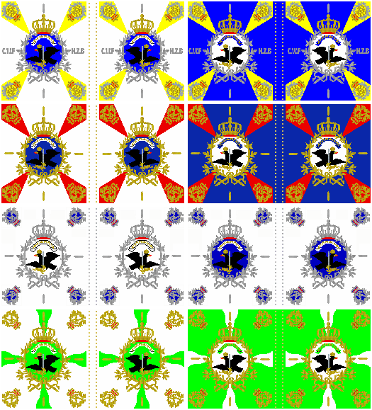 Prussia Line Infantry Flags Pre 1806 - 6