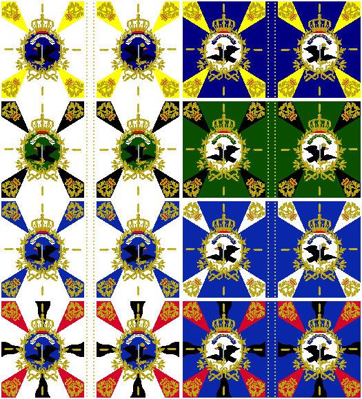 Prussia Line Infantry Flags Pre 1806 - 8